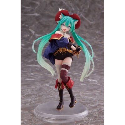 HATSUNE MIKU - Hatsune Miku Puss in Boots Wonderland Taito PVC Figure 18 cm