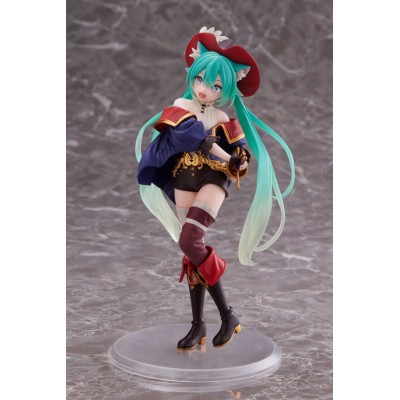HATSUNE MIKU - Hatsune Miku Puss in Boots Wonderland Taito PVC Figure 18 cm
