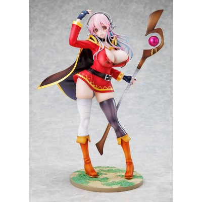 SUPER SONICO X KONOSUBA - Super Sonico Megumin Collaboration Ver. 1/7 Kadokawa PVC Figure 25 cm