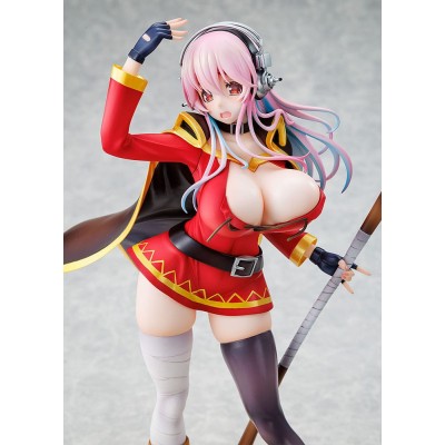 SUPER SONICO X KONOSUBA - Super Sonico Megumin Collaboration Ver. 1/7 Kadokawa PVC Figure 25 cm
