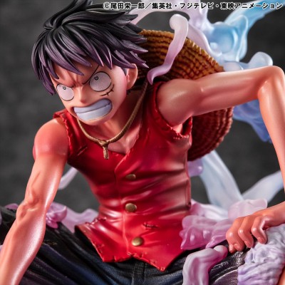 ONE PIECE - Monkey D. Luffy Gear 2 Limited Edition P.O.P. Megahouse PVC Figure 19 cm
