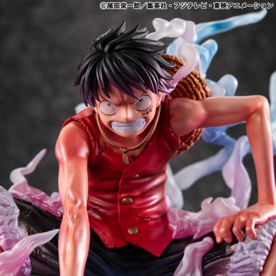 ONE PIECE - Monkey D. Luffy Gear 2 Limited Edition P.O.P. Megahouse PVC Figure 19 cm