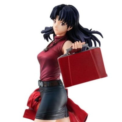 REBUILD OF EVANGELION - Misato Katsuragi & Pen Pen Gals Megahouse PVC Figure 25 cm