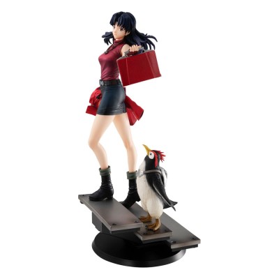 REBUILD OF EVANGELION - Misato Katsuragi & Pen Pen Gals Megahouse PVC Figure 25 cm
