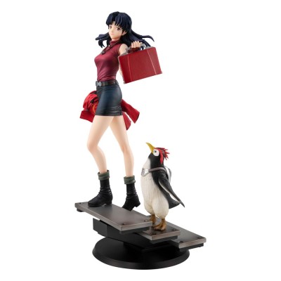 REBUILD OF EVANGELION - Misato Katsuragi & Pen Pen Gals Megahouse PVC Figure 25 cm