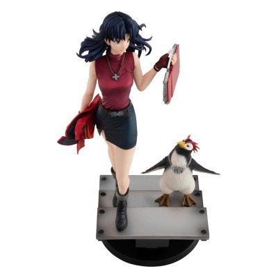 REBUILD OF EVANGELION - Misato Katsuragi & Pen Pen Gals Megahouse PVC Figure 25 cm