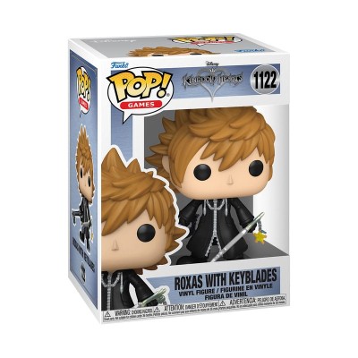 KINGDOM HEARTS - Roxas w/Keyblades Funko Pop 1122