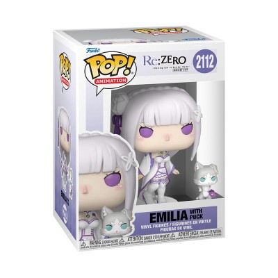 RE: ZERO - Emilia w/Puck Funko Pop 2112