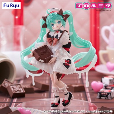 HATSUNE MIKU X TIROL CHOCO - Hatsune Miku Milk Ver. Trio-Try-iT Furyu PVC Figure 18 cm