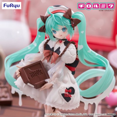 HATSUNE MIKU X TIROL CHOCO - Hatsune Miku Milk Ver. Trio-Try-iT Furyu PVC Figure 18 cm