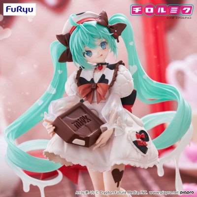 HATSUNE MIKU X TIROL CHOCO - Hatsune Miku Milk Ver. Trio-Try-iT Furyu PVC Figure 18 cm