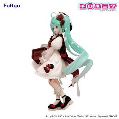 HATSUNE MIKU X TIROL CHOCO - Hatsune Miku Milk Ver. Trio-Try-iT Furyu PVC Figure 18 cm