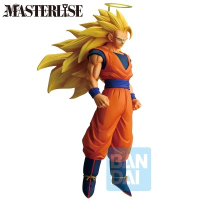 DRAGON BALL Z - Son Goku in Super Saiyan 3 Battle of the Super Saiyan Ichibansho Bandai PVC Figure 25 cm