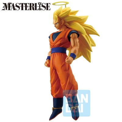 DRAGON BALL Z - Son Goku in Super Saiyan 3 Battle of the Super Saiyan Ichibansho Bandai PVC Figure 25 cm