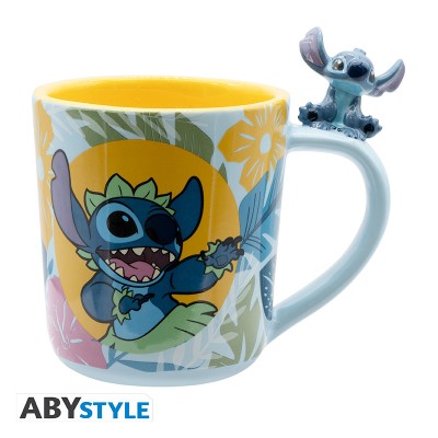 DISNEY - Tazza con manico 3D Hawaiian Stitch 460 ml