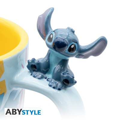 DISNEY - Tazza con manico 3D Hawaiian Stitch 460 ml