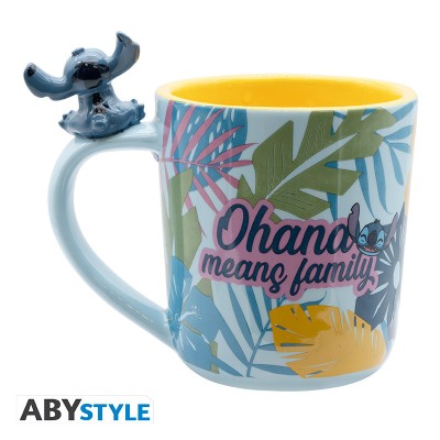 DISNEY - Tazza con manico 3D Hawaiian Stitch 460 ml