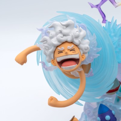 ONE PIECE - Monkey D.Luffy Gear 5 Special Diorama S.H. Figuarts World Collectable Figure Premium Bandai 21 cm