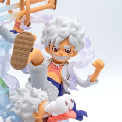 ONE PIECE - Monkey D.Luffy Gear 5 Special Diorama S.H. Figuarts World Collectable Figure Premium Bandai 21 cm