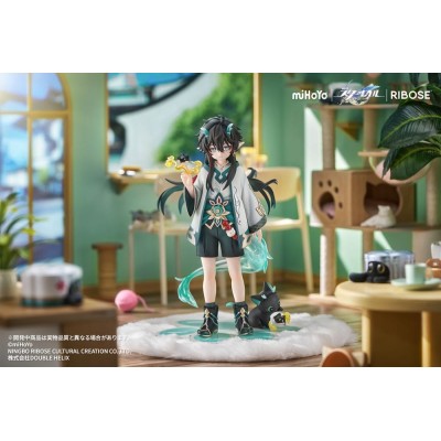 HONKAI: STAR RAIL - Dan Heng / Imbibitor Lunae Ver. Rise Up Chibineko Series Ribose PVC Figure 19 cm
