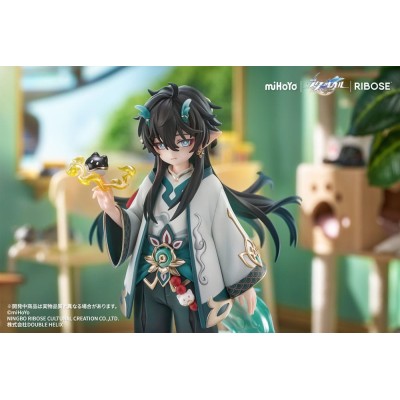 HONKAI: STAR RAIL - Dan Heng / Imbibitor Lunae Ver. Rise Up Chibineko Series Ribose PVC Figure 19 cm