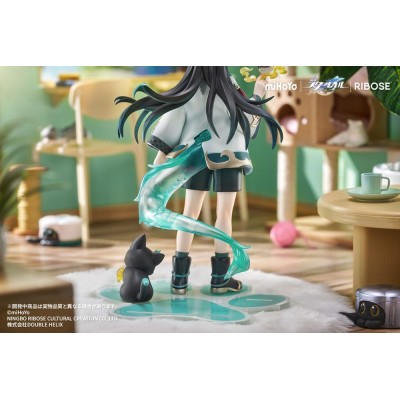 HONKAI: STAR RAIL - Dan Heng / Imbibitor Lunae Ver. Rise Up Chibineko Series Ribose PVC Figure 19 cm