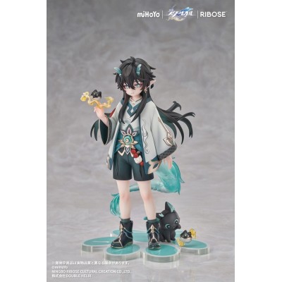 HONKAI: STAR RAIL - Dan Heng / Imbibitor Lunae Ver. Rise Up Chibineko Series Ribose PVC Figure 19 cm