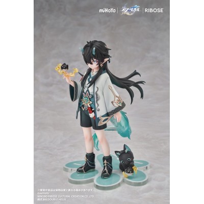 HONKAI: STAR RAIL - Dan Heng / Imbibitor Lunae Ver. Rise Up Chibineko Series Ribose PVC Figure 19 cm