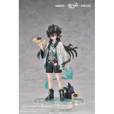HONKAI: STAR RAIL - Dan Heng / Imbibitor Lunae Ver. Rise Up Chibineko Series Ribose PVC Figure 19 cm