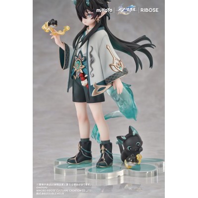 HONKAI: STAR RAIL - Dan Heng / Imbibitor Lunae Ver. Rise Up Chibineko Series Ribose PVC Figure 19 cm