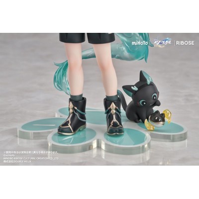 HONKAI: STAR RAIL - Dan Heng / Imbibitor Lunae Ver. Rise Up Chibineko Series Ribose PVC Figure 19 cm