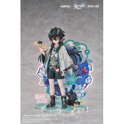 HONKAI: STAR RAIL - Dan Heng / Imbibitor Lunae Ver. Rise Up Chibineko Series Ribose PVC Figure 19 cm