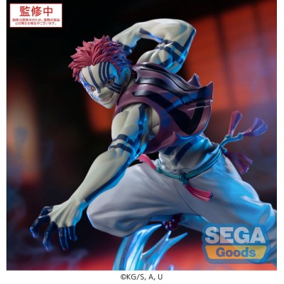 DEMON SLAYER: KIMETSU NO YAIBA - Akaza Xross Link Anime Sega PVC Figure 14 cm