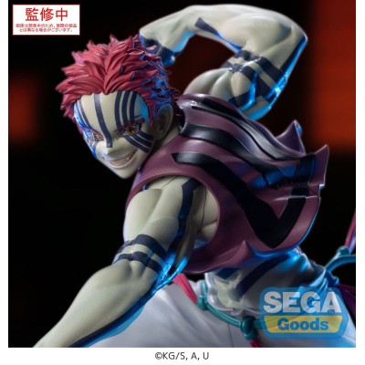 DEMON SLAYER: KIMETSU NO YAIBA - Akaza Xross Link Anime Sega PVC Figure 14 cm