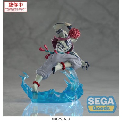 DEMON SLAYER: KIMETSU NO YAIBA - Akaza Xross Link Anime Sega PVC Figure 14 cm