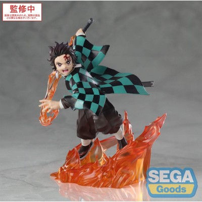 DEMON SLAYER: KIMETSU NO YAIBA - Tanjiro Kamado Xross Link Anime Sega PVC Figure 15 cm