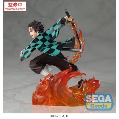 DEMON SLAYER: KIMETSU NO YAIBA - Tanjiro Kamado Xross Link Anime Sega PVC Figure 15 cm