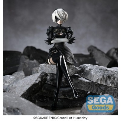 NIER:AUTOMATA VER1.1A - 2B PM Perching Sega PVC Figure 13 cm