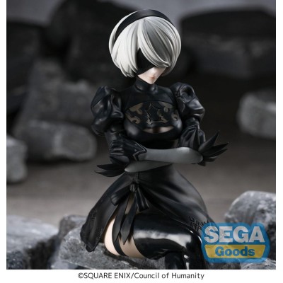 NIER:AUTOMATA VER1.1A - 2B PM Perching Sega PVC Figure 13 cm
