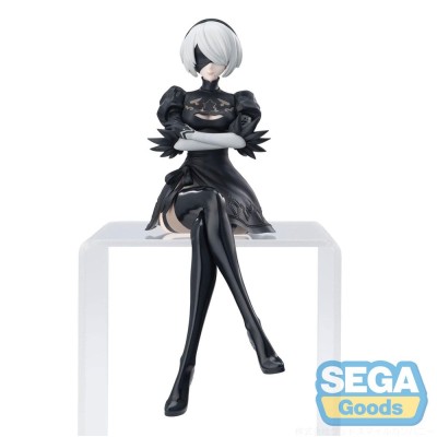 NIER:AUTOMATA VER1.1A - 2B PM Perching Sega PVC Figure 13 cm