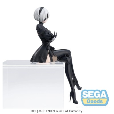 NIER:AUTOMATA VER1.1A - 2B PM Perching Sega PVC Figure 13 cm