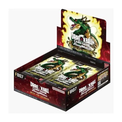 DRAGON BALL SUPER - Fusion World 07 Box FB-07 Pacco completo 24 bustine (ENG)