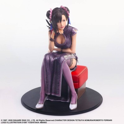 FINAL FANTASY - Tifa Lockhart Sporty Dress Ver. Static Arts Gallery Statue Square-Enix PVC Figure 16 cm