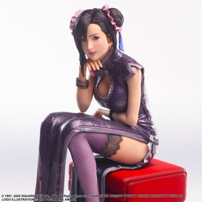 FINAL FANTASY - Tifa Lockhart Sporty Dress Ver. Static Arts Gallery Statue Square-Enix PVC Figure 16 cm