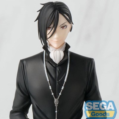 BLACK BUTLER: BOARDING SCHOOL ARC - Sebastian Michaelis PM Perching Sega PVC Figure 16 cm