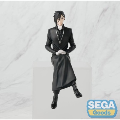 BLACK BUTLER: BOARDING SCHOOL ARC - Sebastian Michaelis PM Perching Sega PVC Figure 16 cm
