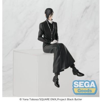 BLACK BUTLER: BOARDING SCHOOL ARC - Sebastian Michaelis PM Perching Sega PVC Figure 16 cm