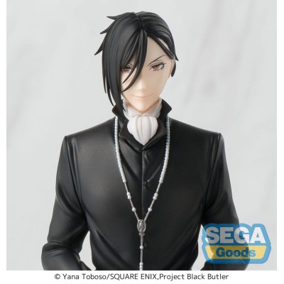 BLACK BUTLER: BOARDING SCHOOL ARC - Sebastian Michaelis PM Perching Sega PVC Figure 16 cm