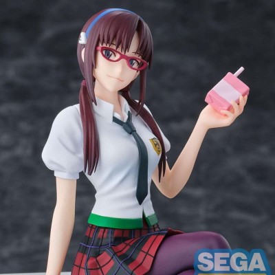 EVANGELION: NEW THEATRICAL EDITION - Mari Makinami Illustrious PM Perching Sega PVC Figure 14 cm