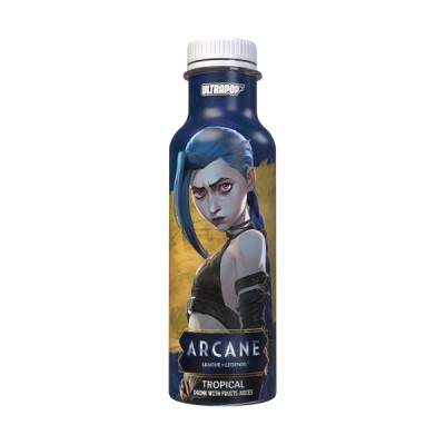 ARCANE - Jinx Ultra Pop Acqua e succo di frutta tropicale 330 ml